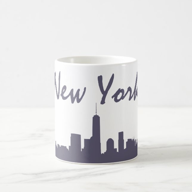 New York City Skyline-Tasse Kaffeetasse (Mittel)