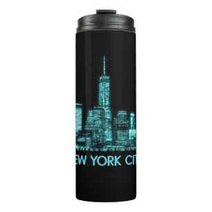 New York City Skyline Thermosbecher