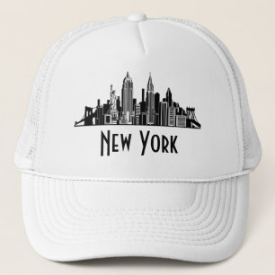 New York City Skyline Truckerkappe