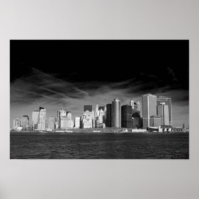 New York City Skyline USA Poster (Vorne)