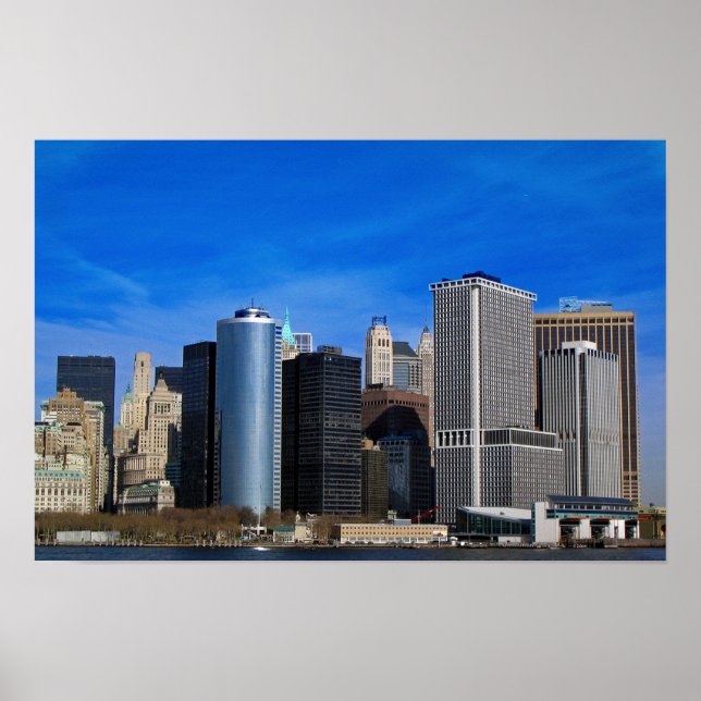 New York City Skyline USA Poster (Vorne)