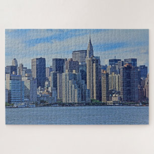 New York City Skyline Vom East River A1 Puzzle