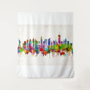 New York City Skyline Wandteppich