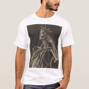 New York City Statue of Liberty Graphic T - Shirt