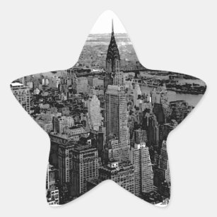 New York City Stern-Aufkleber
