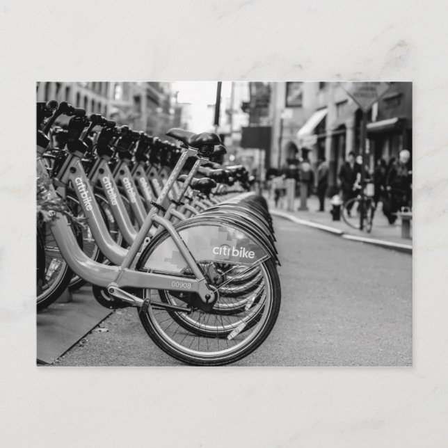 New York City Street Foto Postkarte