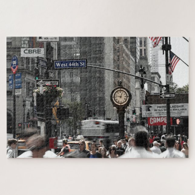 New York City Street Puzzle (Horizontal)