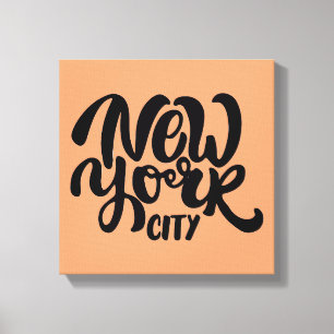 New York City Style Leinwanddruck