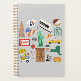 New York City Symbole Planer