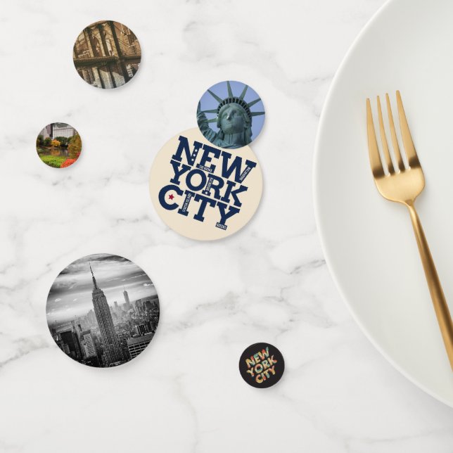 New York City Table Konfetti (Gruppe)