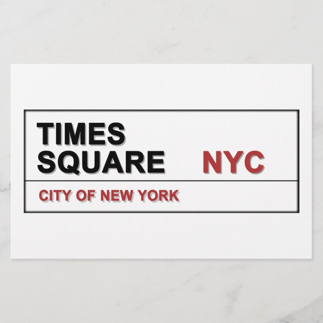 New York City Times Square (Vorderseite)