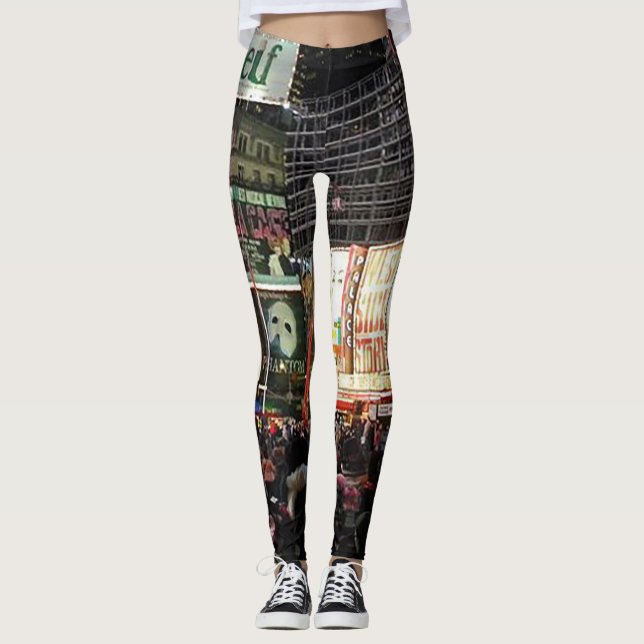 New York City Times Square Leggings (Vorderseite)