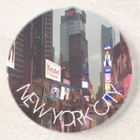 NEW YORK CITY Times Square NYC Neon Anzeichen Rege