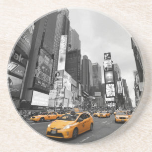 New York City - Times Square - USA Sandstein Untersetzer