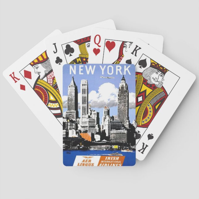 New York City Travel Spielkarten (Rückseite)