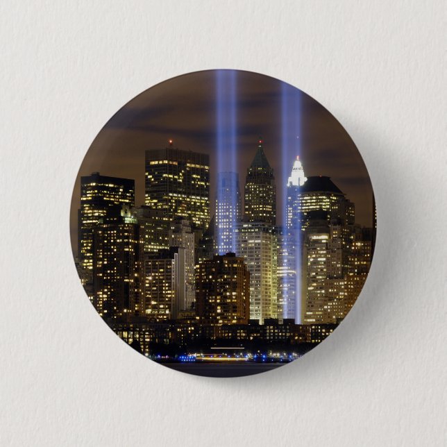 New York City Tribute Lights Button (Vorderseite)