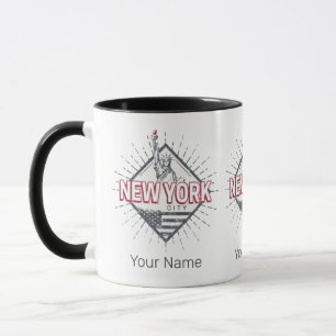 New York City United Staaten Vintag USA Souvenir Tasse
