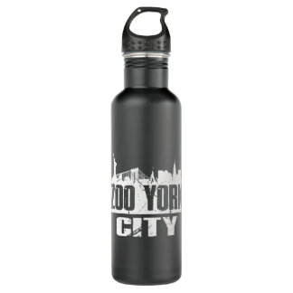 New York City Urban Life Cool NYC Style Premium Edelstahlflasche