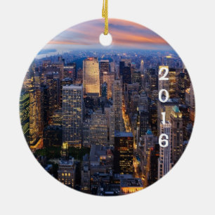 New York City Urlaub Keramikornament