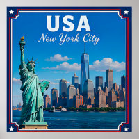 🗽 New York City USA Erinnerung an den Besuch der