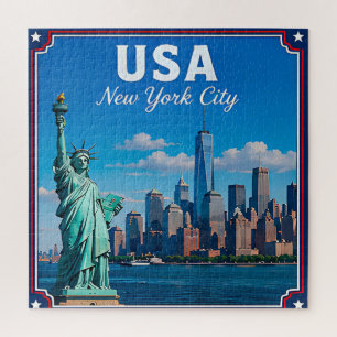 🗽 New York City USA Erinnerung an den Besuch der Puzzle