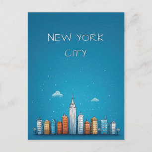 New York City USA Postkarte