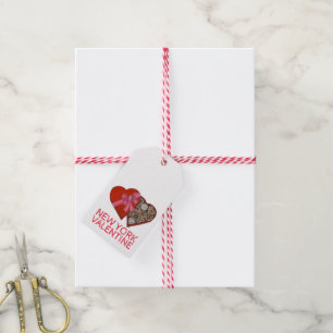 New York City Valentine NYC Chocolate Heart Geschenkanhänger