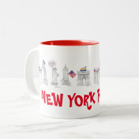 New York City Vierte NYC 4. Juli Patriotische USA