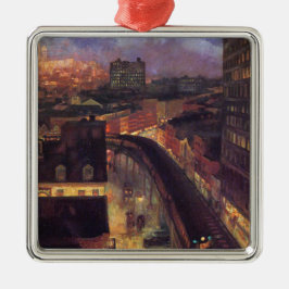 New York City von Greenwich Village (NYC) Ornament Aus Metall