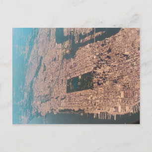 New York City von oben Postkarte