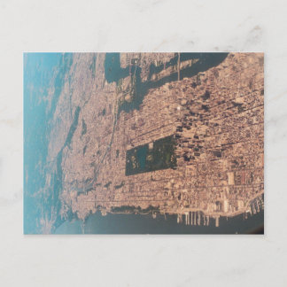 New York City von oben Postkarte