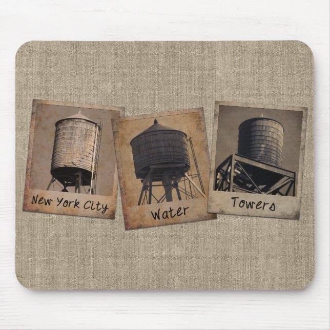 New York City Water Towers Mousepad (Vorne)