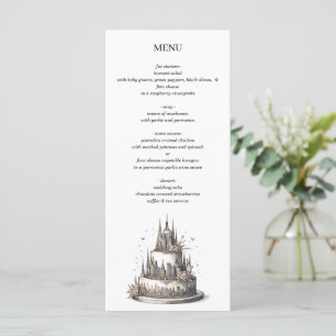 New York City Wedding Cake Menükarte