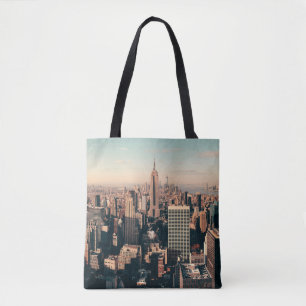 New York City Wolkenkratzer Dachlandschaft Stadtan