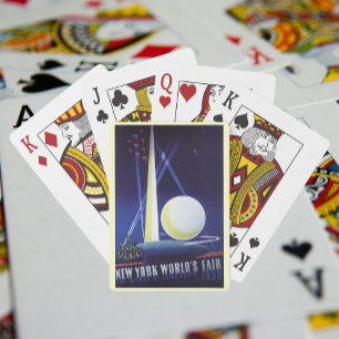 New York City World’s Fair 1939, Vintage Reise Spielkarten