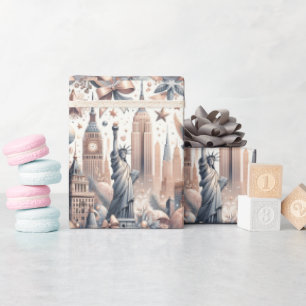 New York City Wrapping Paper Geschenkpapier