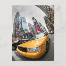 New York City Yellow Cab Postkarte