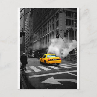 New York City Yellow Cab Postkarte