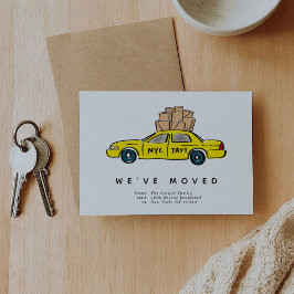 New York City Yellow Taxi Moving Ankündigungen