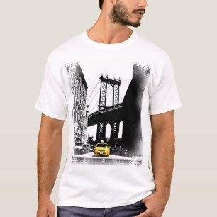 New York City Yellow Taxi Nyc Modern Pop Art T-Shirt
