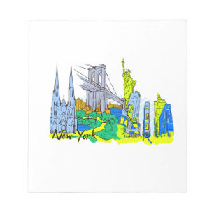New- York Cityreise graphic.png Notizblock