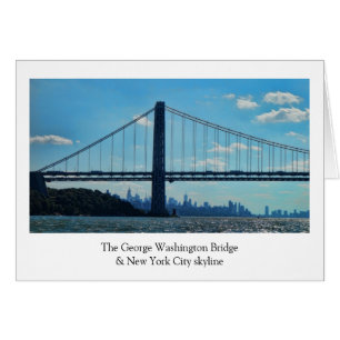 New- York CitySkyline, George Washington-Brücke