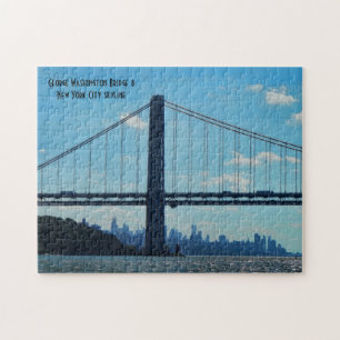 New- York CitySkyline, George Washington-Brücke Puzzle