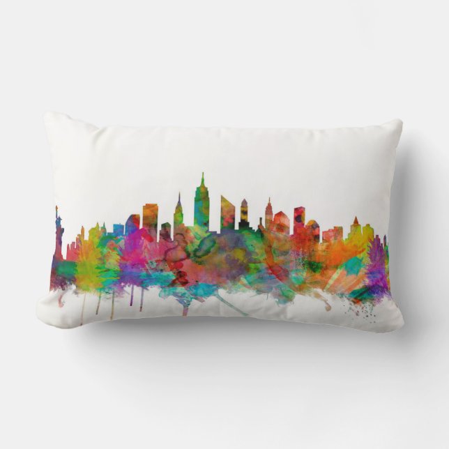 New- York CitySkyline Lendenkissen (Vorderseite)