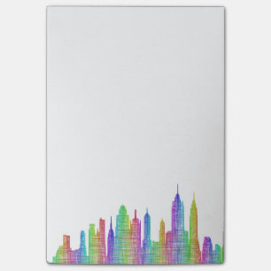 New- York CitySkyline Post-it Klebezettel