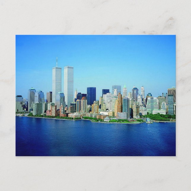 New- York CitySkyline Postkarte (Vorderseite)