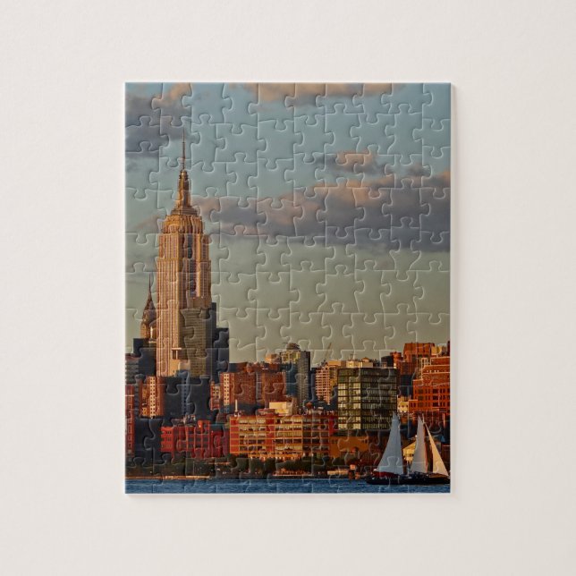New- York CitySkyline Puzzle (Vertikal)