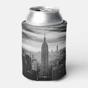 New- York CitySkyline Schwarzweiss Dosenkühler