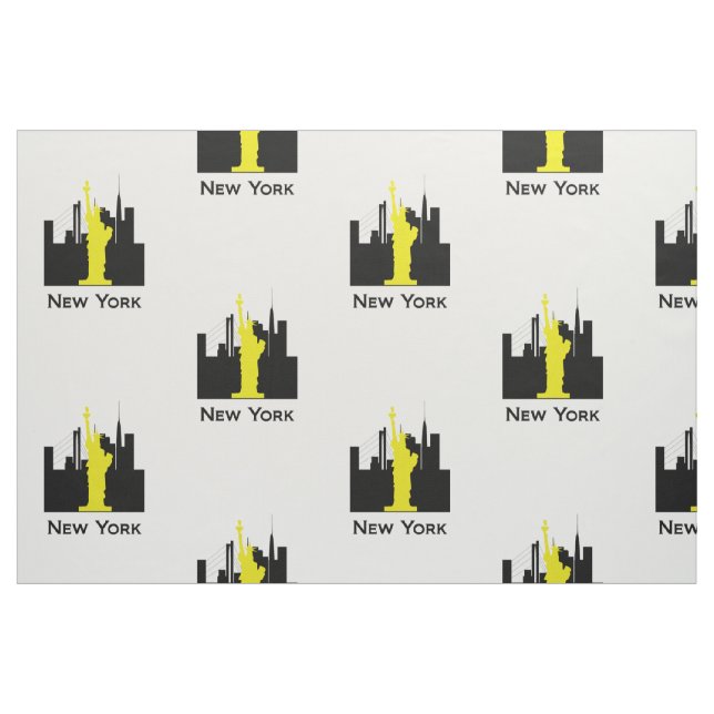 New- York CitySkyline Stoff (Yard (91,4 cm))