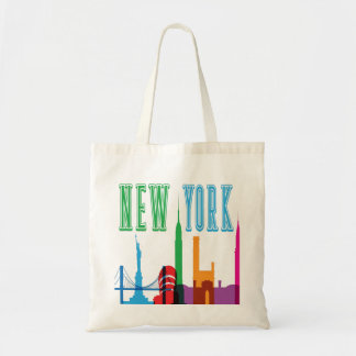 New York Cityskyline-Taschen-Tasche Tragetasche